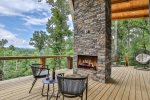 Relax Next To The Outdoor Gas Fireplace